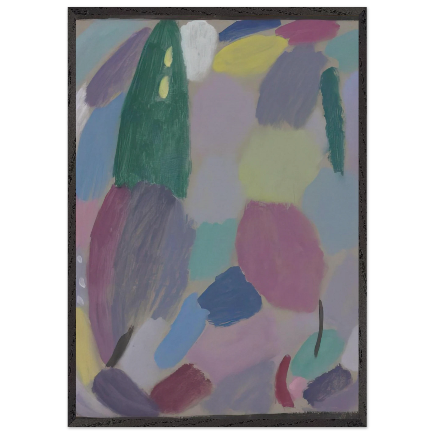 VARIATION TR UMEREI 1916 - Alexej von Jawlensky Framed Art Print – Black Wooden Frame - Default Title - -Framed Art Print