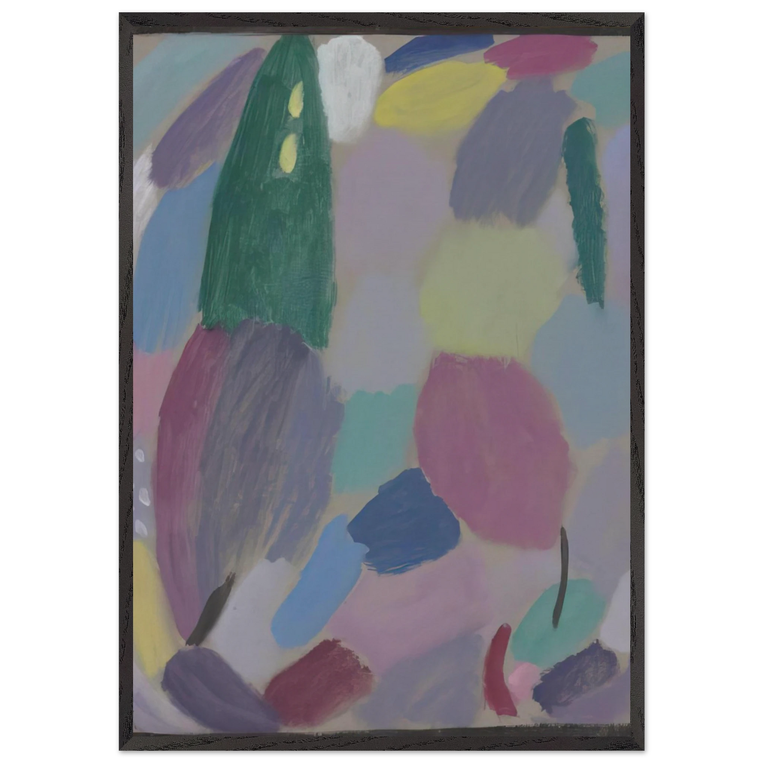 VARIATION TR UMEREI 1916 - Alexej von Jawlensky Framed Art Print – Black Wooden Frame - Default Title - -Framed Art Print