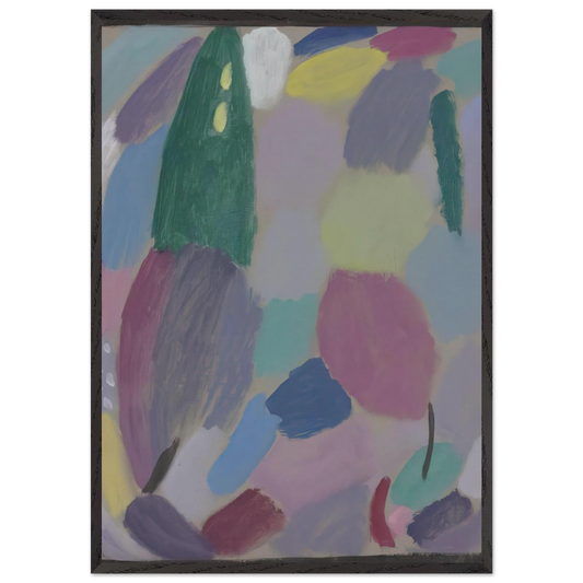 VARIATION TR UMEREI 1916 - Alexej von Jawlensky Framed Art Print – Black Wooden Frame - Default Title - -Framed Art Print