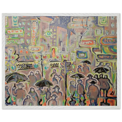 Walter Inglis Anderson - Walter Anderson Wall art - 50x70 cm / 20x28 inches - Premium Wooden Framed Poster With Fine Art Paper - White frame