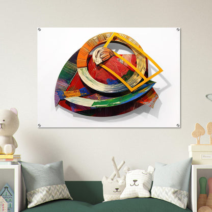 Chehaw - Sam Gilliam Acrylic Print - 70x100 cm / 28x40″ inches | Sam Gilliam Wall Art | Sam Gilliam Prints