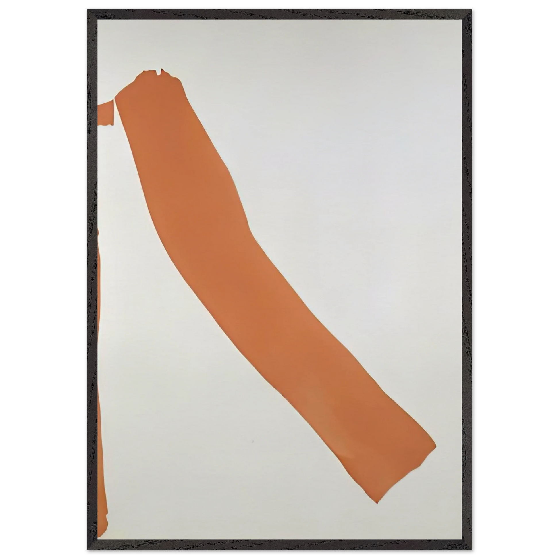 Stride 1969- - Helen Frankenthaler Framed Art Print – Black Wooden Frame - Default Title - -Framed Art Print