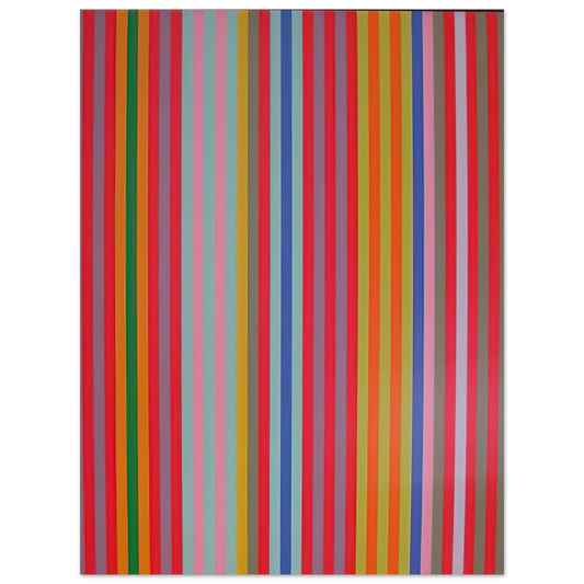 Gene Davis - Yoyo - 1969 Fine Art Poster - Default Title