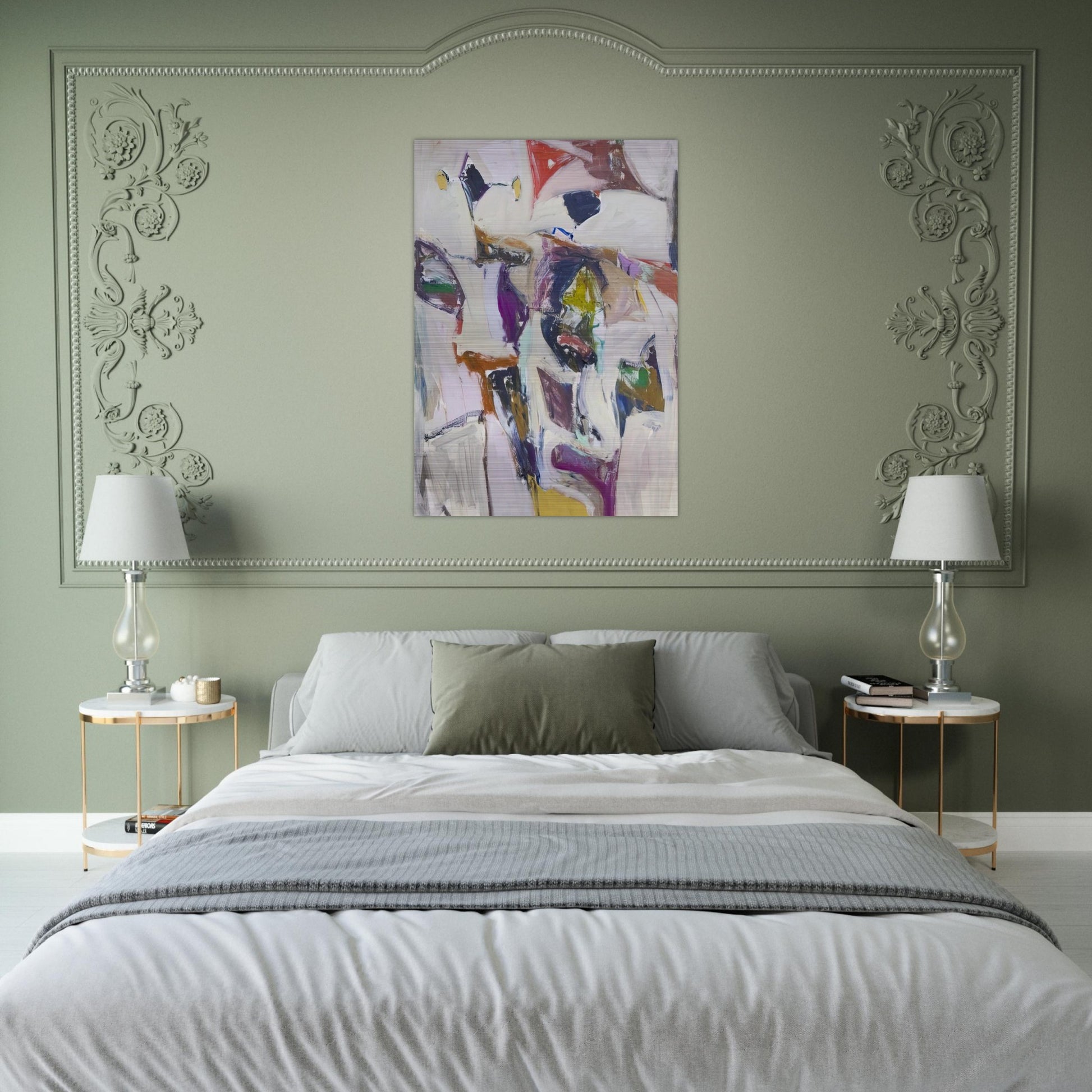 Untitled 14 - 1960 - John Altoon Brushed Aluminum Print - 70x100 cm / 28x40 inches | John Altoon Aluminum Print | John Altoon Prints