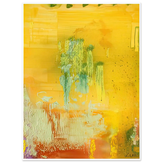 Helen Frankenthaler - Aspens, 1991- Wall Art - 21x29.7 cm / 8x12" - Fine Art Poster - -