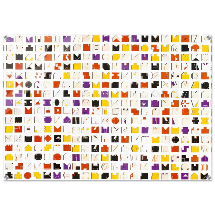 Book of Time - 1961 - Lygia Pape Acrylic Print - 70x100 cm / 28x40″ inches