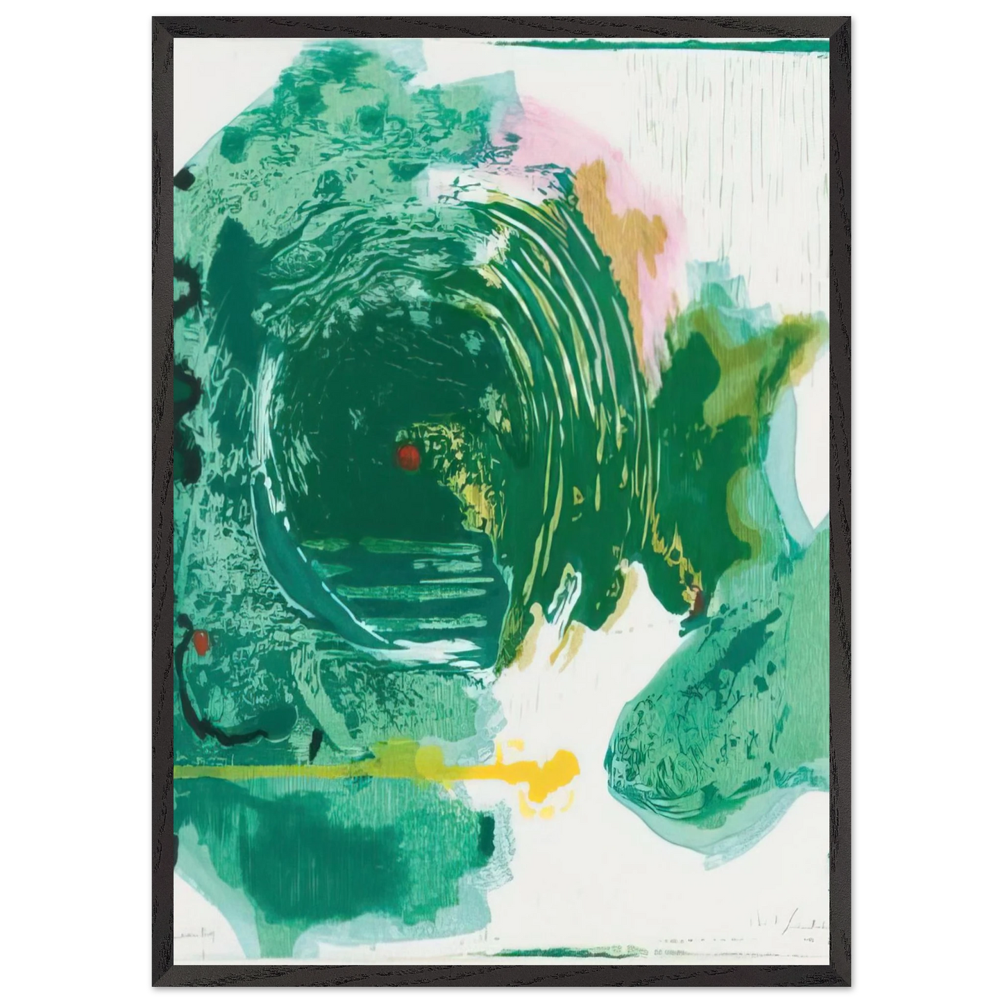 Helen Frankenthaler - Radius - 1993 Wall art - 30x40 cm / 12x16 inches - Fine Art Poster - -