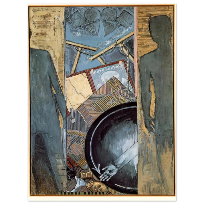 Jasper Johns - FALL  75x100 cm / 30x40inches Fine Art Poster