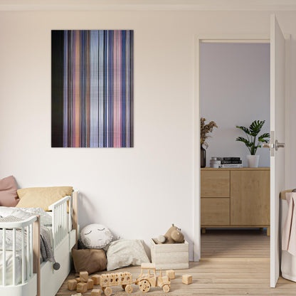 Moroccan Wedding - 1972 - Gene Davis Brushed Aluminum Print - 70x100 cm / 28x40 inches | Gene Davis Aluminum Print | Gene Davis Prints