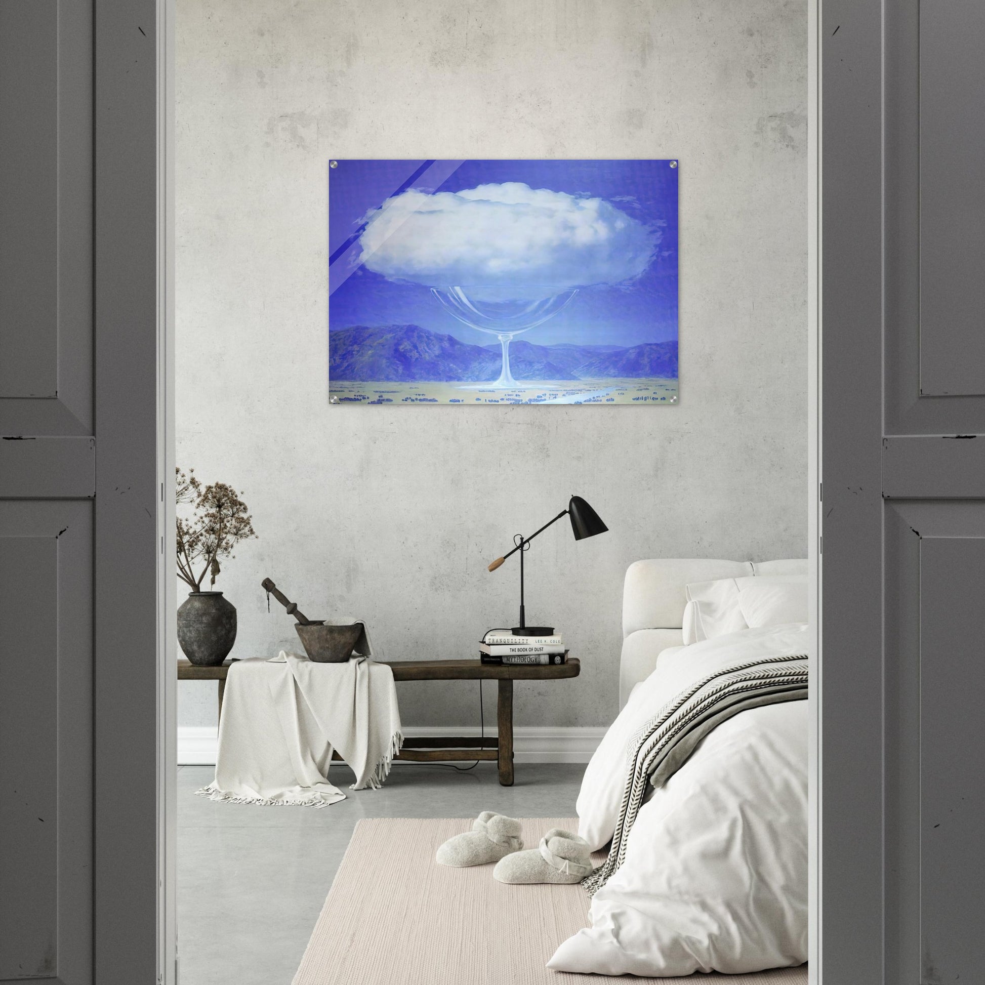 THE HEARTSTRINGS 1960 - Rene Magritte Acrylic Print - 70x100 cm / 28x40″ inches | Rene Magritte Wall Art | Rene Magritte Prints