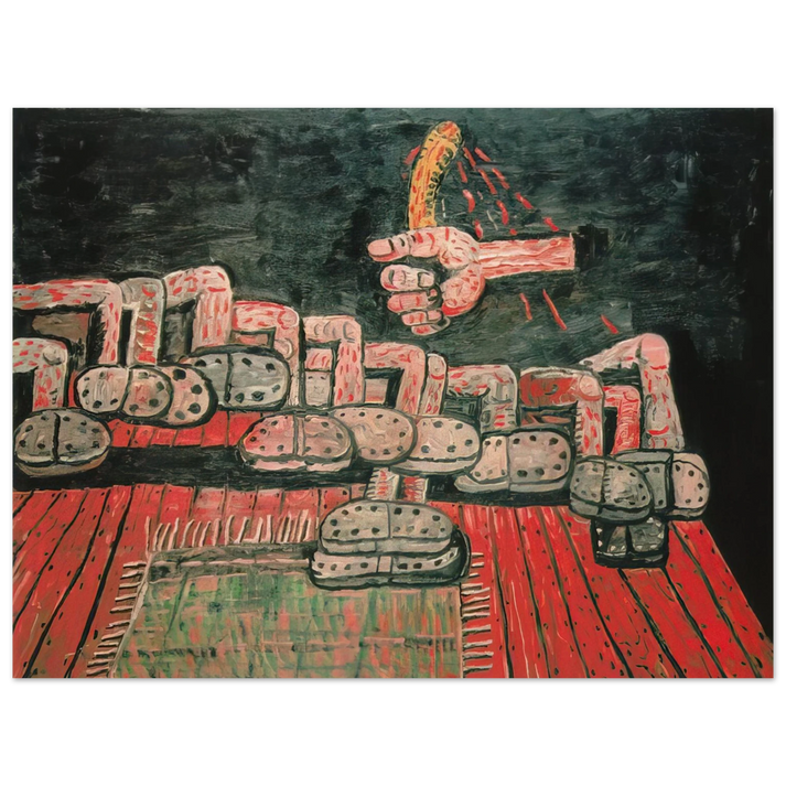 Philip Guston - ROOM  75x100 cm / 30x40inches Fine Art Poster