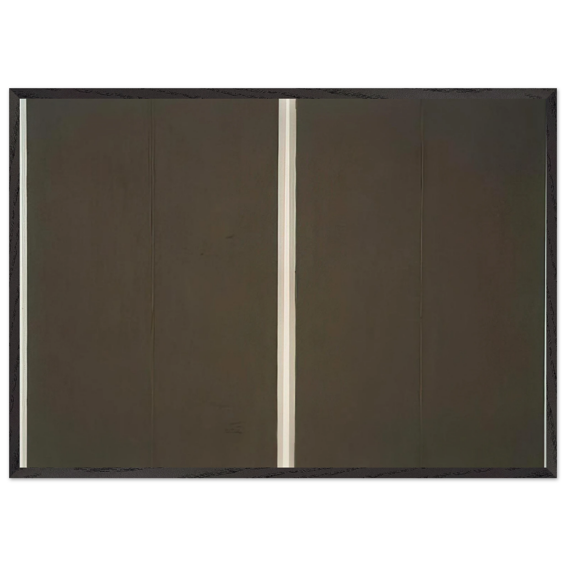 Study for Stander - 1967 - Brice Marden Framed Art Print – Black Wooden Frame - Default Title - -Framed Art Print