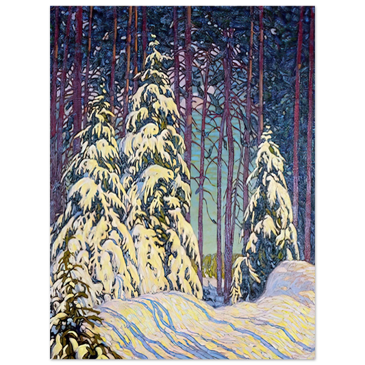 Lawren Harris - Winter Sunrise - 1913 Fine Art Poster - Default Title