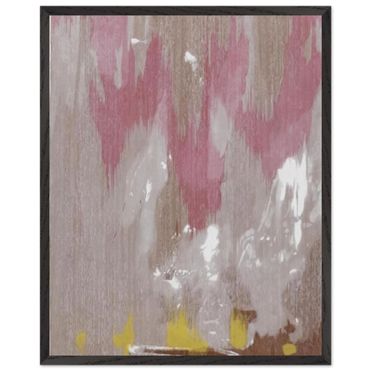 Helen Frankenthaler - Tales of Genji IV - 1998 Wall art - 50x70 cm / 20x28 inches - Premium Wooden Framed Poster With Fine Art Paper-canvas - White frame