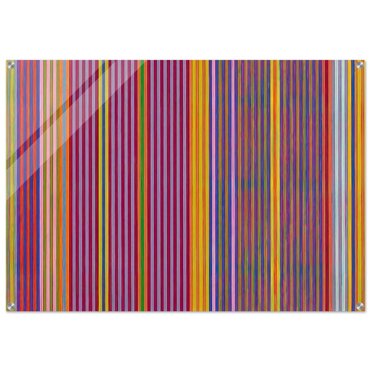 Tarzan Series I - 1969 - Gene Davis Acrylic Print - 70x100 cm / 28x40″ inches