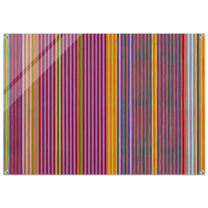 Tarzan Series I - 1969 - Gene Davis Acrylic Print - 70x100 cm / 28x40″ inches