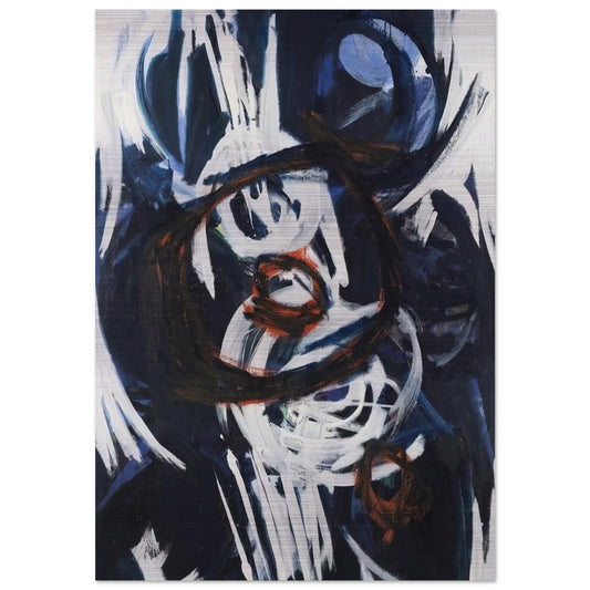 Crescendo - 1963 - Ernst Wilhelm Nay Brushed Aluminum Print - 70x100 cm / 28x40 inches | Ernst Wilhelm Nay Aluminum Print | Ernst Wilhelm Nay Prints