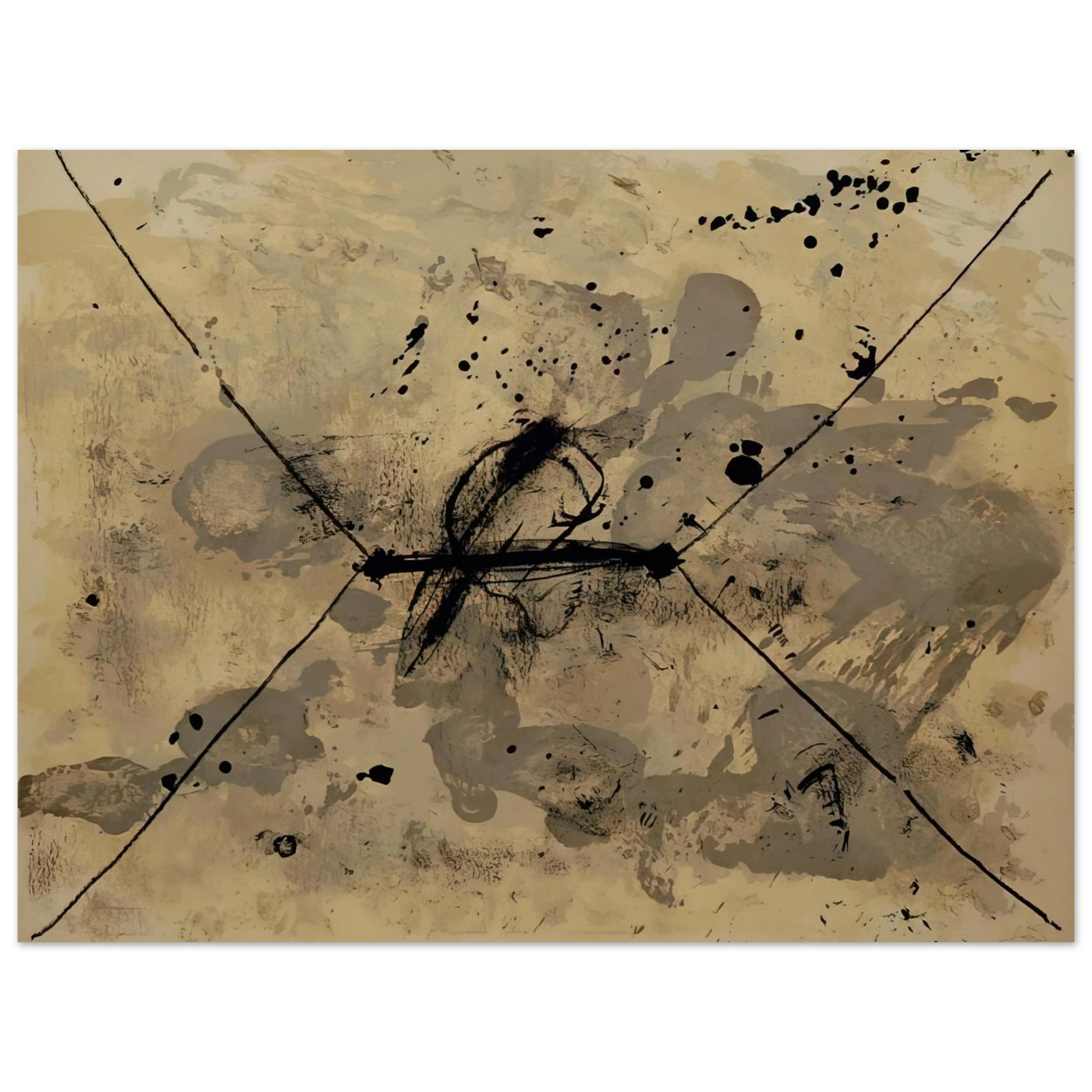 Antoni Tapies - L ENVELOPPE 1968 Fine Art Poster - Default Title