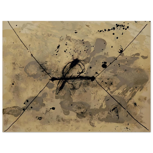 Antoni Tapies - L ENVELOPPE 1968 Fine Art Poster - Default Title