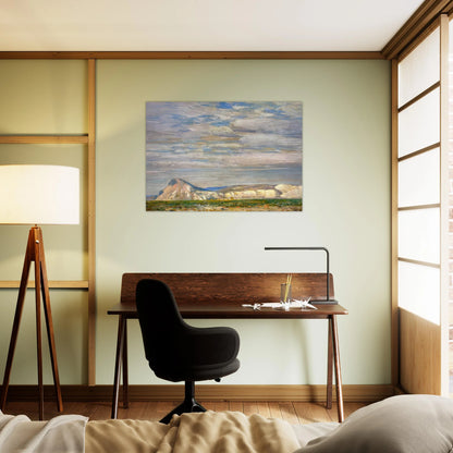 Harney Desert No. 20 - Childe Hassam Brushed Aluminum Print - 70x100 cm / 28x40 inches | Childe Hassam Aluminum Print | Childe Hassam Prints