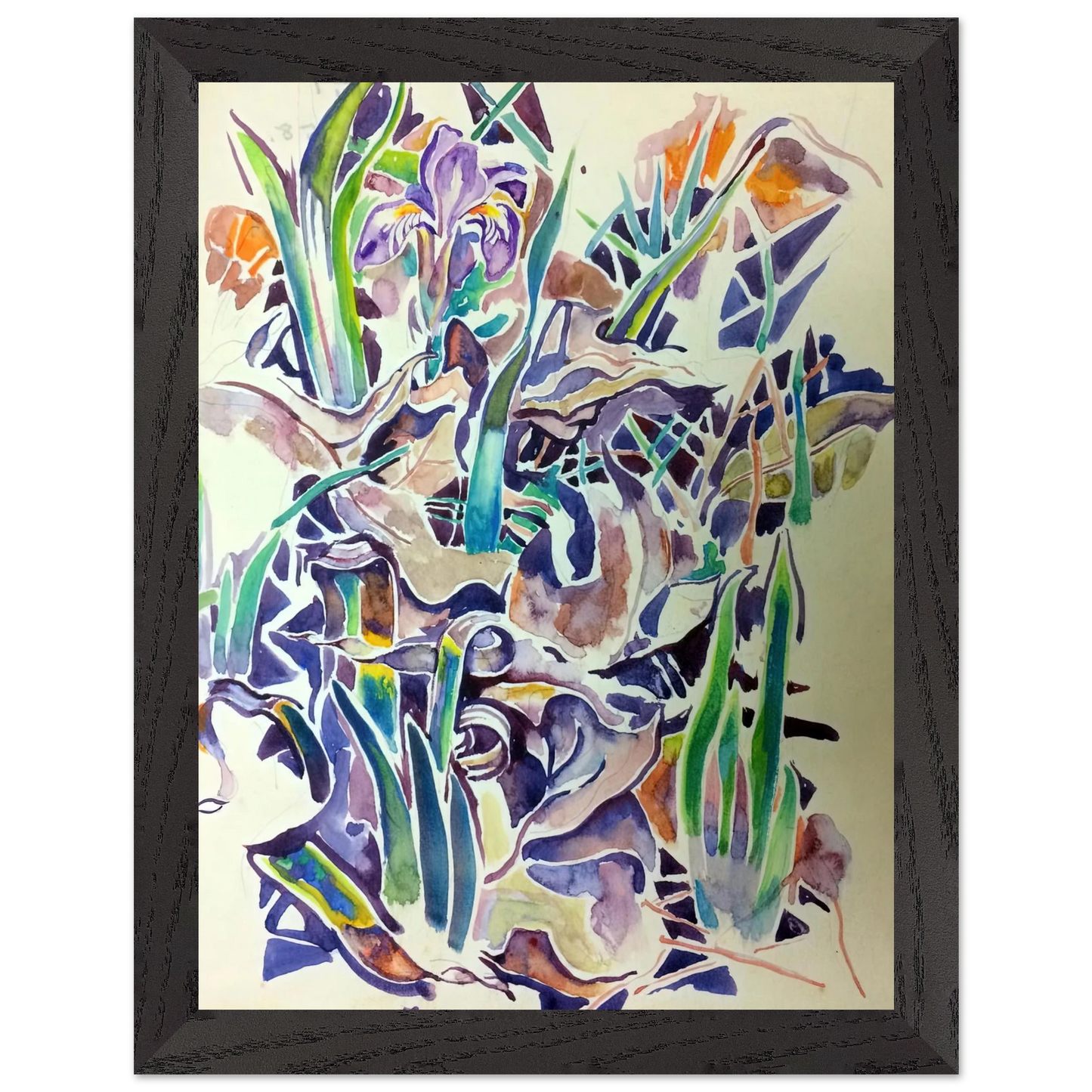 Walter Inglis Anderson - Walter Anderson Wall art - 60x80 cm / 24x32 inches - Premium Wooden Framed Poster With Fine Art Paper - Wood frame