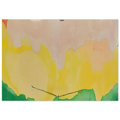 Helen Frankenthaler - Boulevard - 1973 Wall art - 13x18 cm / 5x7 Inches - Fine Art Poster - -