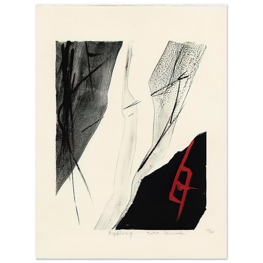 Toko Shinoda - Rippling - 1983 Fine Art Poster - Default Title