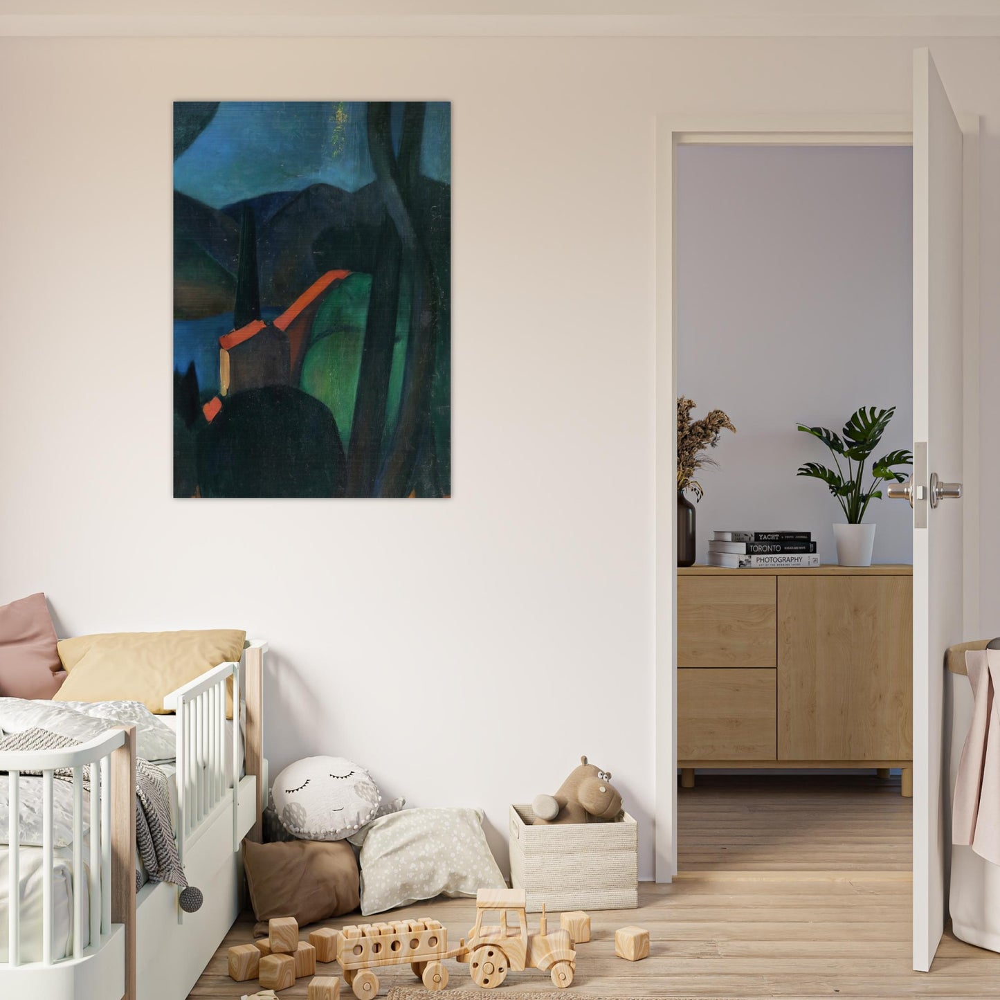 MARTIGUES LANDSCAPE 1908 - Andre Derain Brushed Aluminum Print - 70x100 cm / 28x40 inches | Andre Derain Aluminum Print | Andre Derain Prints