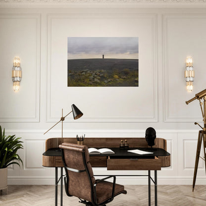 BRAMME FOR THE RUHR DISTRICT 1998 - Richard Serra Brushed Aluminum Print - 70x100 cm / 28x40 inches | Richard Serra Aluminum Print | Richard Serra Prints