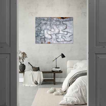 GREY SYMPHONY 1975 - Victor Pasmore Acrylic Print - 70x100 cm / 28x40″ inches | Victor Pasmore Wall Art | Victor Pasmore Prints