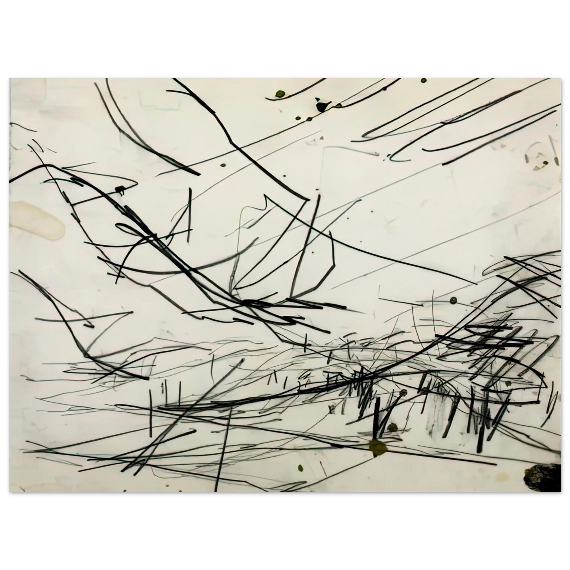 Frank Auerbach - WORKING DRAWING FOR PRIMROSE HILL Fine Art Poster - Default Title