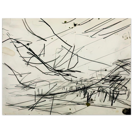 Frank Auerbach - WORKING DRAWING FOR PRIMROSE HILL Fine Art Poster - Default Title