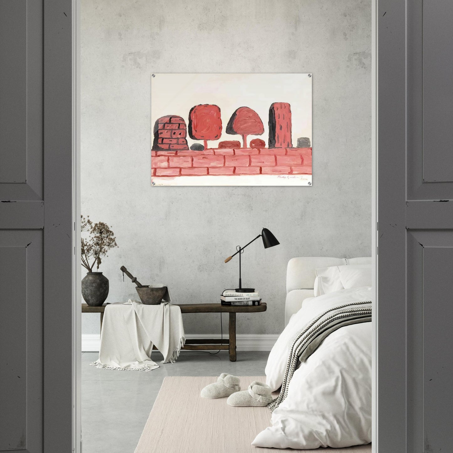 ROMA - Philip Guston Acrylic Print - 70x100 cm / 28x40″ inches