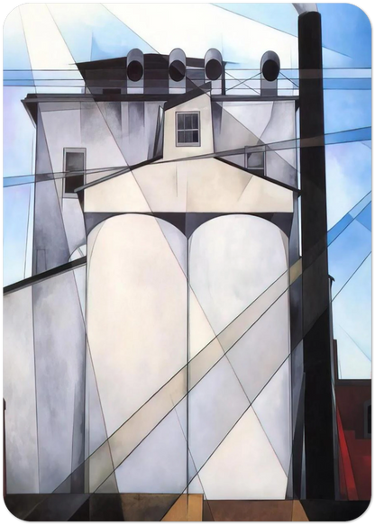 My Egypt - 1927 By Charles Demuth Pack of 10 Post Cards | Charles Demuth Post Cards | A6 (10.5 x 14.8 cm) - 4.1 x 5.8 inches