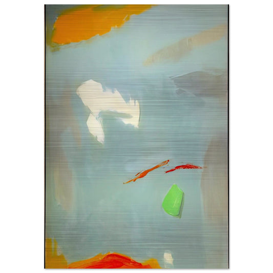 CANTO II 1995 - Esteban Vicente Brushed Aluminum Print - 70x100 cm / 28x40 inches | Esteban Vicente Aluminum Print | Esteban Vicente Prints