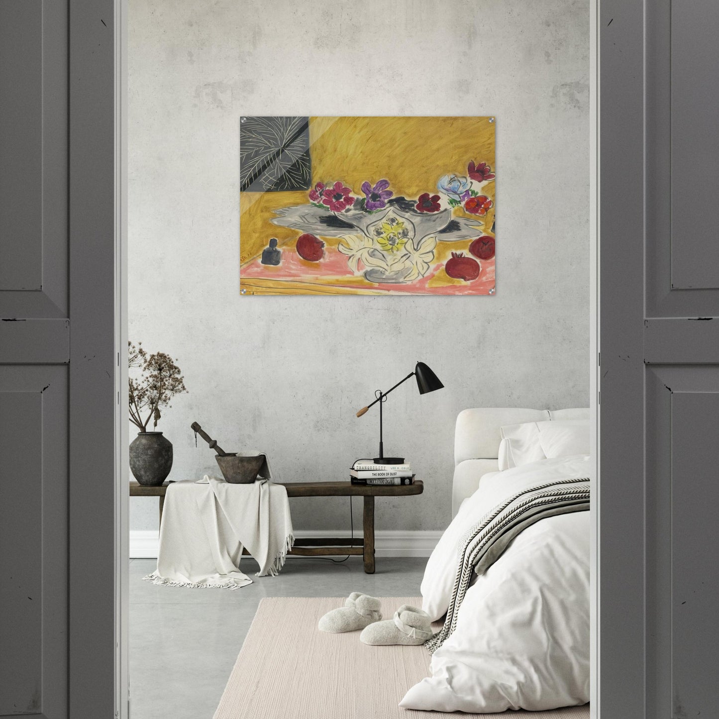 ANEMONES ET GRENADES 1946 - Henri Matisse Acrylic Print - 70x100 cm / 28x40″ inches