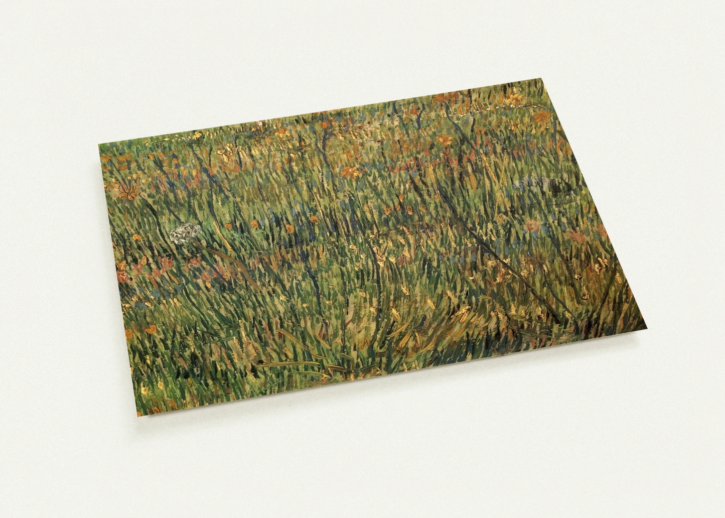 Pasture in Bloom By Vincent van Gogh Pack of 10 Post Cards | Vincent van Gogh Post Cards | A6 (10.5 x 14.8 cm) - 4.1 x 5.8 inches