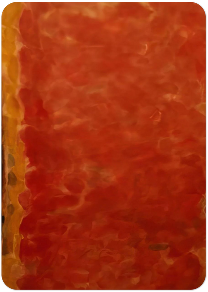 Black and Red By Sam Francis Pack of 10 Post Cards | Sam Francis Post Cards | A6 (10.5 x 14.8 cm) - 4.1 x 5.8 inches