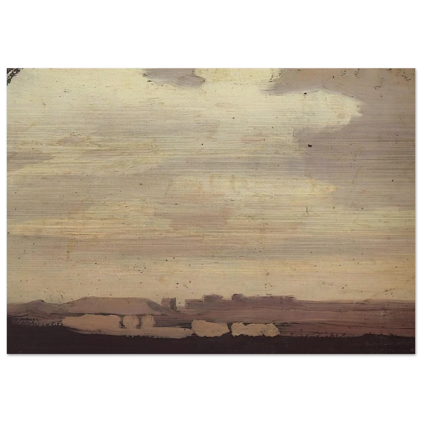 Clouds - Arkhyp Kuindzhi Brushed Aluminum Print - 70x100 cm / 28x40 inches | Arkhyp Kuindzhi Aluminum Print | Arkhyp Kuindzhi Prints