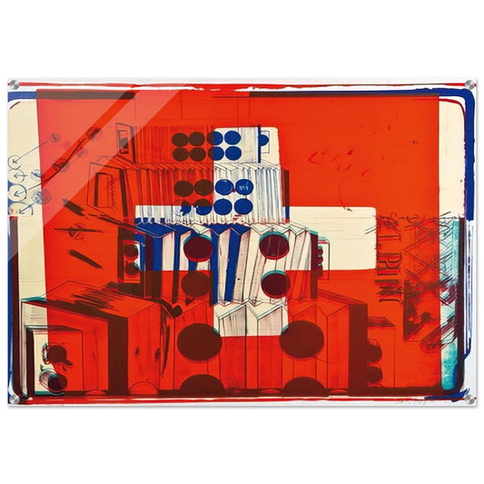 Ars Alpina I - 1972 - Dieter Roth Acrylic Print - 70x100 cm / 28x40″ inches