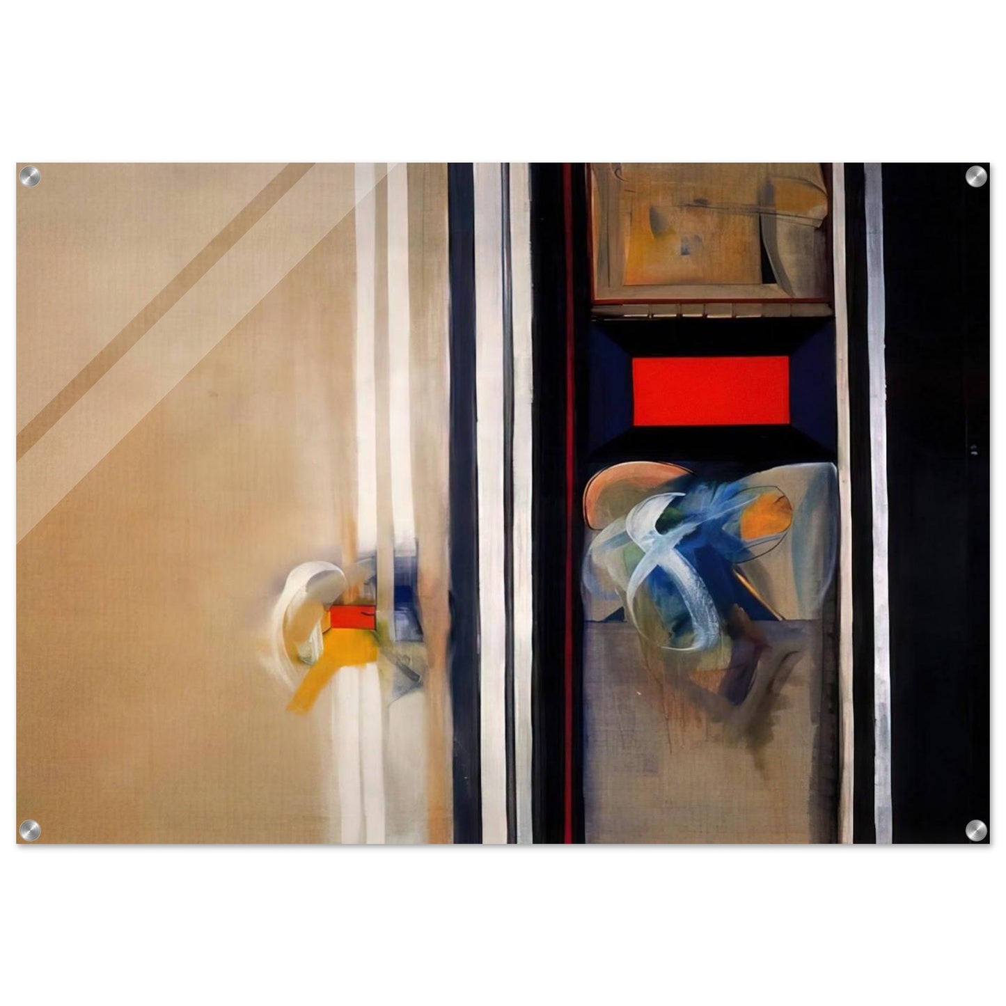 Treasury - Abstract Expressionism - Miriam Schapiro Acrylic Print - 70x100 cm / 28x40″ inches | Miriam Schapiro Wall Art | Miriam Schapiro Prints