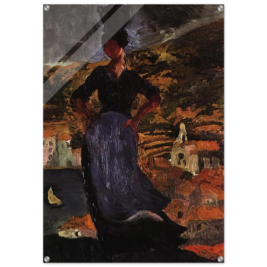 PORTRAIT OF HORTENSIA - Salvador Dali Acrylic Print - 70x100 cm / 28x40″ inches