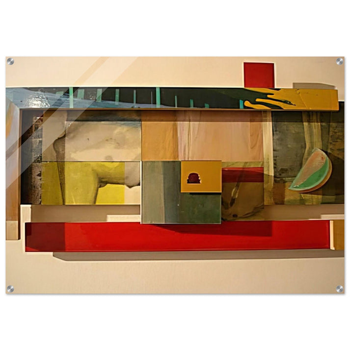 Horse - Sam Gilliam Acrylic Print - 70x100 cm / 28x40″ inches