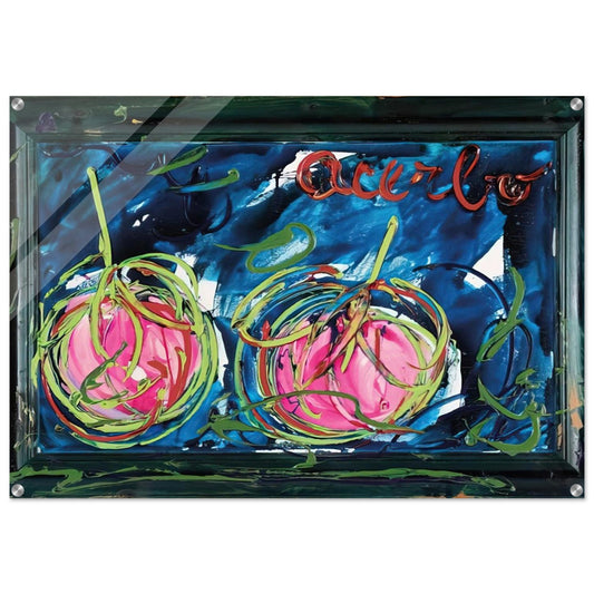 Acerbo - 1984 - Mario Schifano Acrylic Print - 70x100 cm / 28x40″ inches