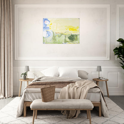 Flotilla - 2006 - Helen Frankenthaler Acrylic Print - 70x100 cm / 28x40″ inches | Helen Frankenthaler Wall Art | Helen Frankenthaler Prints