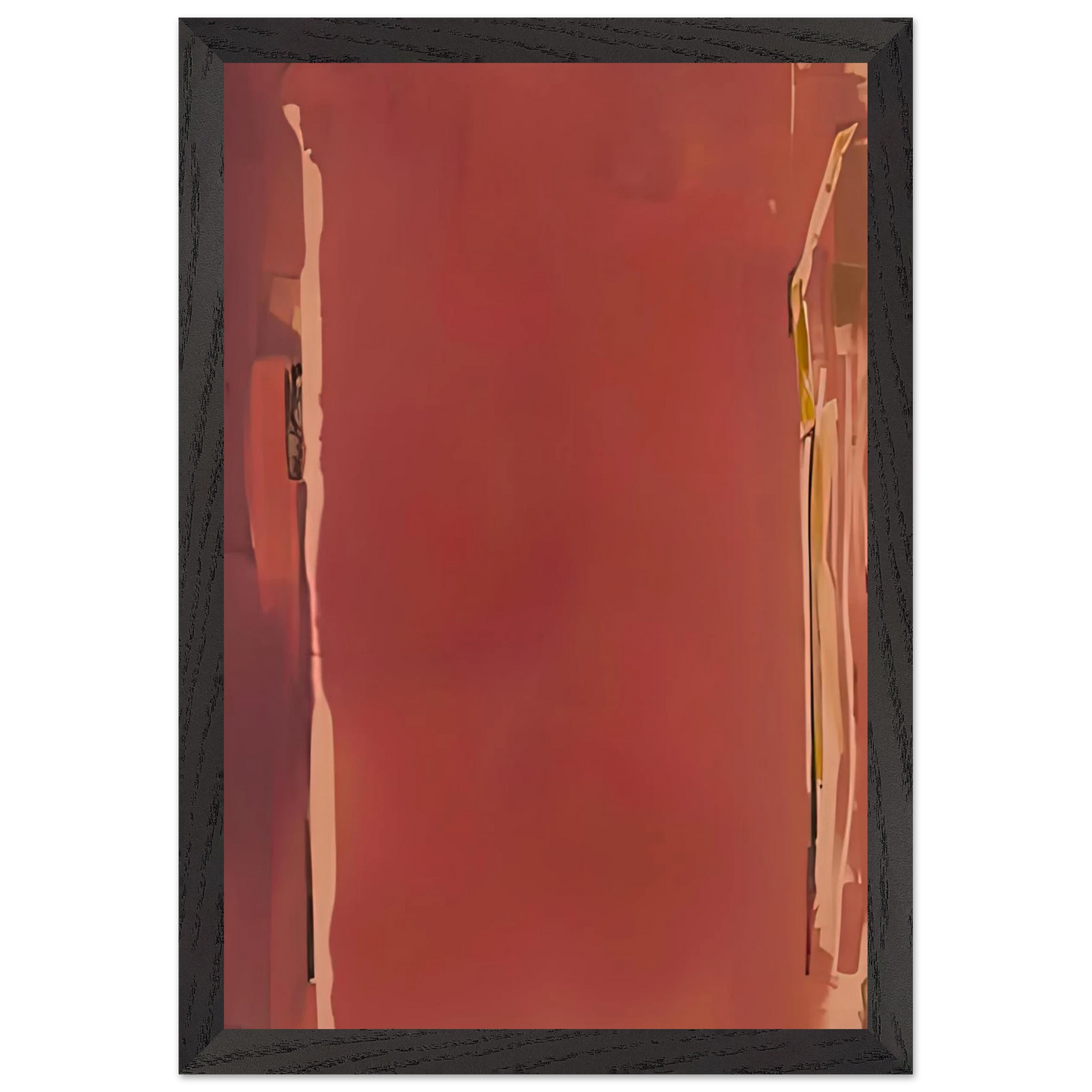 Helen Frankenthaler - Sentry, 1976- Wall Art - 30x40 cm / 12x16 inches - Premium Wooden Framed Poster With Fine Art Paper - Wood frame