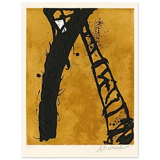 Emil Schumacher - 211990 - 1990 Fine Art Poster - Default Title