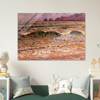 RAIN JERSEY 1907 - Theo van Rysselberghe Acrylic Print - 70x100 cm / 28x40″ inches | Theo van Rysselberghe Wall Art | Theo van Rysselberghe Prints