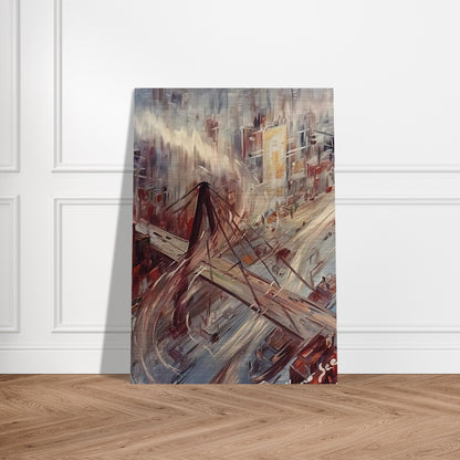 Untitled - 1967 - Konrad Zuse Brushed Aluminum Print - 70x100 cm / 28x40 inches | Konrad Zuse Aluminum Print | Konrad Zuse Prints