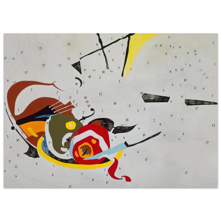 Andy Warhol - Do It Yourself  Violin  Fine Art Poster